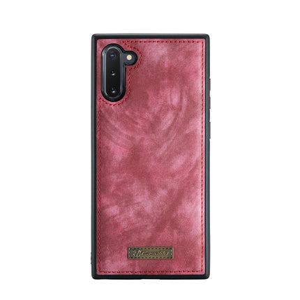 For Samsung Galaxy Note10 CaseMe-008 Detachable Multifunctional Flip Leather Phone Case(Red)-garmade.com