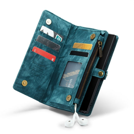 For Samsung Galaxy Note10 CaseMe-008 Detachable Multifunctional Flip Leather Phone Case(Blue)-garmade.com