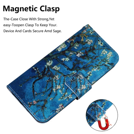 3D Colored Drawing Horizontal Flip Leather Case, with Holder & Card Slot & Wallet For Galaxy Note 10(Apricot Flower)-garmade.com