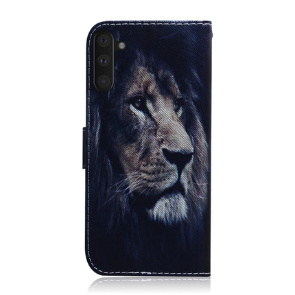 3D Colored Drawing Horizontal Flip Leather Case, with Holder & Card Slot & Wallet For Galaxy Note 10(Lion)-garmade.com