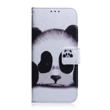 3D Colored Drawing Horizontal Flip Leather Case, with Holder & Card Slot & Wallet For Galaxy Note 10(Panda)-garmade.com