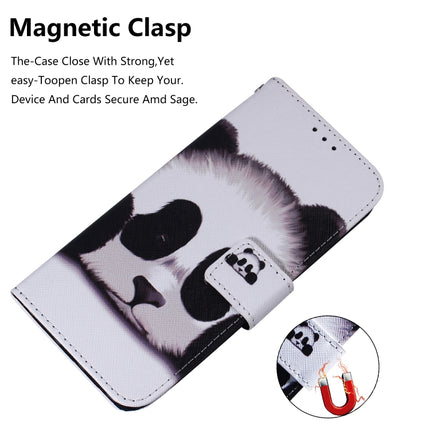 3D Colored Drawing Horizontal Flip Leather Case, with Holder & Card Slot & Wallet For Galaxy Note 10(Panda)-garmade.com
