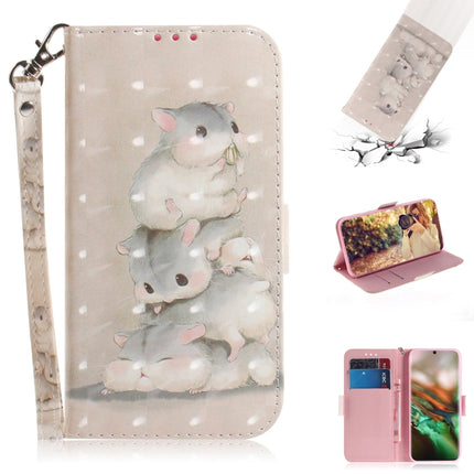 3D Colored Drawing Horizontal Flip Leather Case, with Holder & Card Slot & Wallet For Galaxy Note 10(Squirrels)-garmade.com
