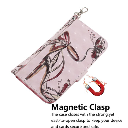 3D Colored Drawing Horizontal Flip Leather Case, with Holder & Card Slot & Wallet For Galaxy Note 10(High-Heeled)-garmade.com