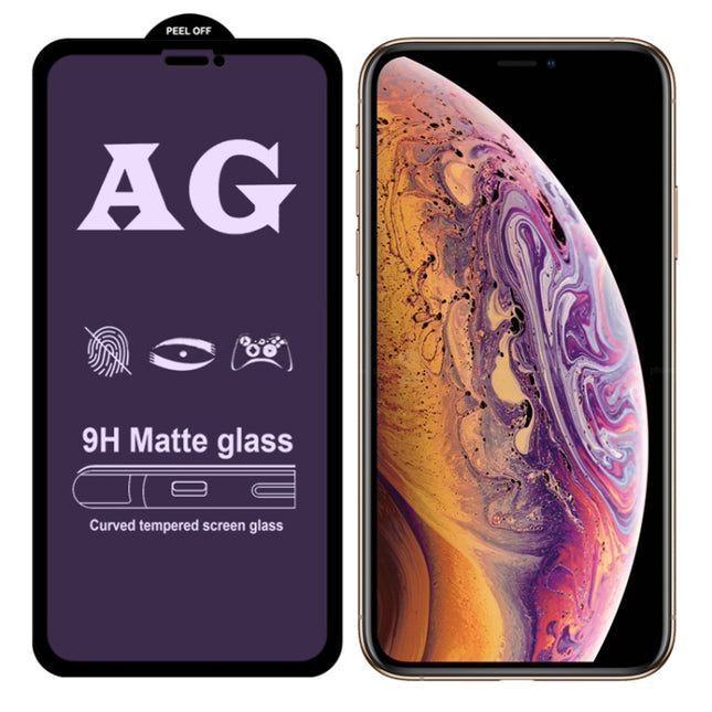 AG Matte Anti Blue Light Full Cover Tempered Glass For iPhone 6 Plus & 6s Plus-garmade.com