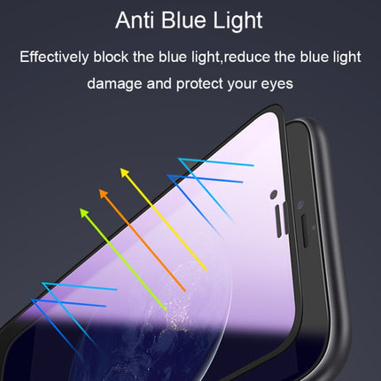 25 PCS AG Matte Anti Blue Light Full Cover Tempered Glass Film For Phone 8 / 7-garmade.com