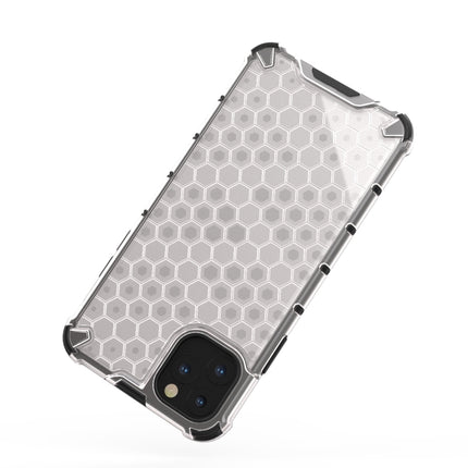 Shockproof Honeycomb PC + TPU Case for iPhone 11(Black)-garmade.com