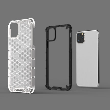Shockproof Honeycomb PC + TPU Case for iPhone 11(Green)-garmade.com
