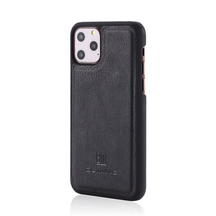 DG.MING Crazy Horse Texture Flip Detachable Magnetic Leather Case with Holder & Card Slots & Wallet for iPhone 11 Pro Max(Black)-garmade.com