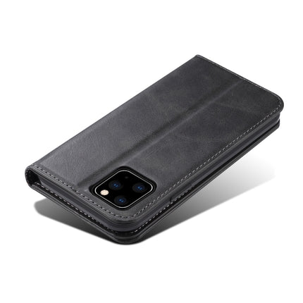 Suteni Calf Texture Horizontal Flip Leather Case with Holder & Card Slots & Wallet for iPhone 11 Pro Max(Black)-garmade.com
