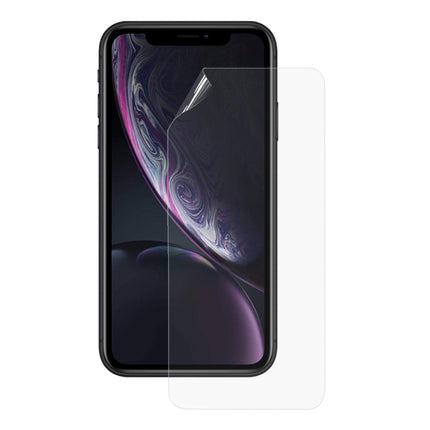 25 PCS Soft Hydrogel Film Full Cover Front Protector with Alcohol Cotton + Scratch Card for iPhone XR-garmade.com