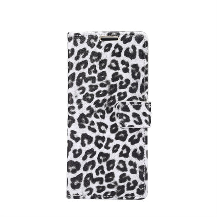Leopard Pattern Horizontal Flip Leather Case with Holder & Card Slots for Galaxy Note 10(White)-garmade.com