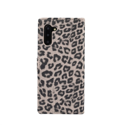 Leopard Pattern Horizontal Flip Leather Case with Holder & Card Slots for Galaxy Note 10(Yellow)-garmade.com