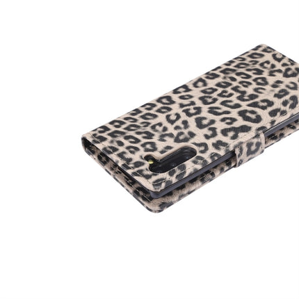 Leopard Pattern Horizontal Flip Leather Case with Holder & Card Slots for Galaxy Note 10(Yellow)-garmade.com