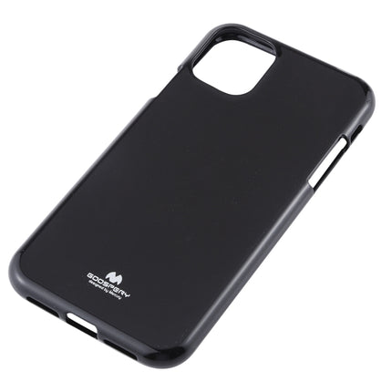 GOOSPERY JELLY TPU Shockproof and Scratch Case for iPhone 11(Black)-garmade.com