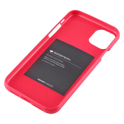 GOOSPERY JELLY TPU Shockproof and Scratch Case for iPhone 11(Rose Red)-garmade.com