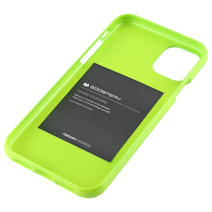 GOOSPERY JELLY TPU Shockproof and Scratch Case for iPhone 11(Green)-garmade.com