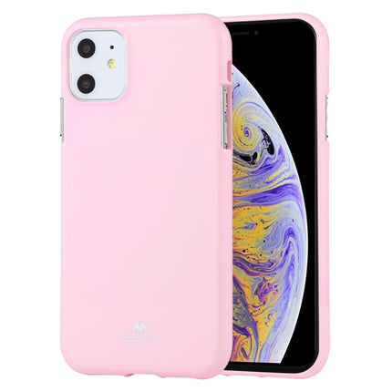 GOOSPERY JELLY TPU Shockproof and Scratch Case for iPhone 11(Pink)-garmade.com