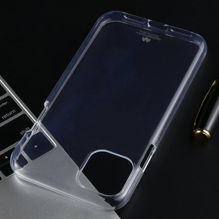 GOOSPERY JELLY TPU Shockproof and Scratch Case for iPhone 11(Transparent)-garmade.com