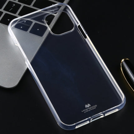 GOOSPERY JELLY TPU Shockproof and Scratch Case for iPhone 11(Transparent)-garmade.com