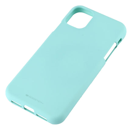 GOOSPERY SOFE FEELING TPU Shockproof and Scratch Case for iPhone 11(Mint Green)-garmade.com