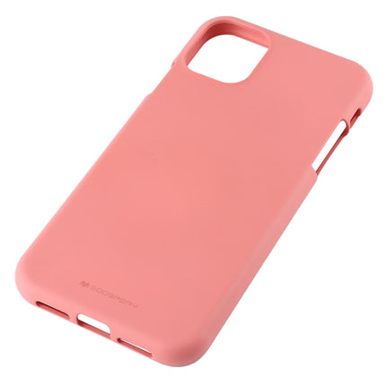 GOOSPERY SOFE FEELING TPU Shockproof and Scratch Case for iPhone 11(Pink)-garmade.com