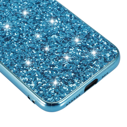 Glitter Powder Shockproof TPU Protective Case for iPhone 11(Black)-garmade.com