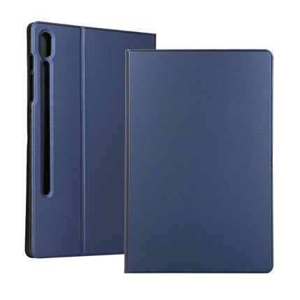 Voltage Elastic Texture Horizontal Flip Leather Case for Galaxy Tab S6 T860, with Holder(Blue)-garmade.com