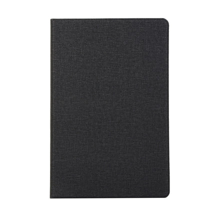 Voltage Stretch Fabric Texture Horizontal Flip Leather Case for Galaxy Tab S6 T860, with Holder(Black)-garmade.com