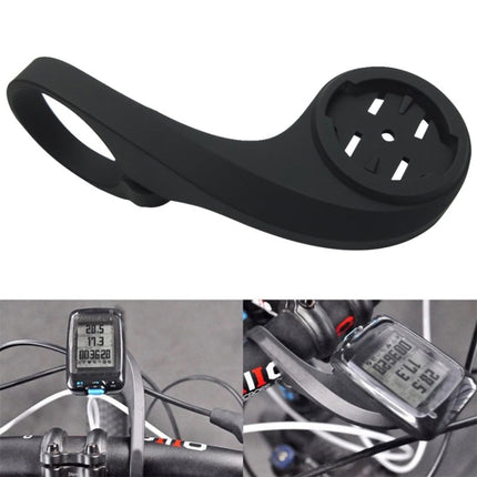 Timer Code Fixed Seat Speed Connection Extension Bracket Mountainous Bicycle Parts(Black)-garmade.com