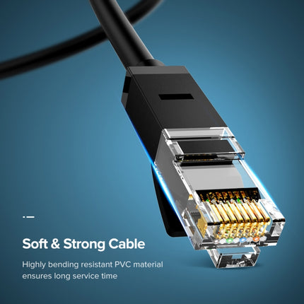 UGREEN NW102 Cat6 RJ45 Household Gigabit Twisted Pair Round Ethernet Cable, Length:1m-garmade.com