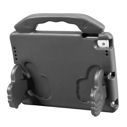 Shockproof EVA Thumb Bumper Case with Handle & Holder for iPad 9.7(Black)-garmade.com