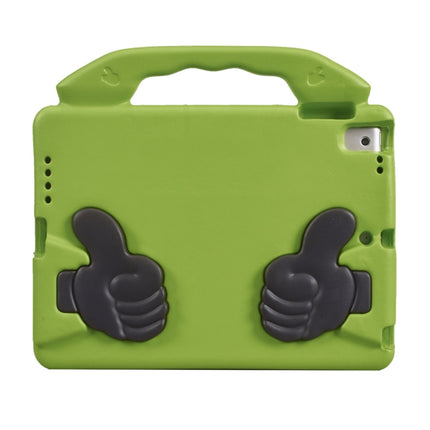 Shockproof EVA Thumb Bumper Case with Handle & Holder for iPad 9.7(Green)-garmade.com