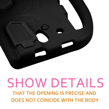 Shockproof EVA Bumper Case with Handle & Holder for Galaxy 8 inch(Black)-garmade.com