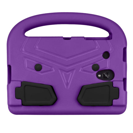 Shockproof EVA Bumper Case with Handle & Holder for Galaxy 8 inch(Purple)-garmade.com