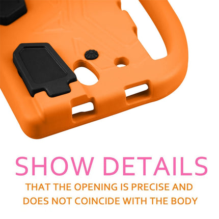 Shockproof EVA Bumper Case with Handle & Holder for Galaxy 8 inch(Orange)-garmade.com