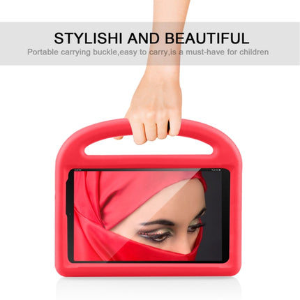 Shockproof EVA Bumper Case with Handle & Holder for Galaxy Tab A 8 (2019) P200 / P205(Red)-garmade.com