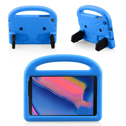 Shockproof EVA Bumper Case with Handle & Holder for Galaxy Tab A 8 (2019) P200 / P205(Blue)-garmade.com