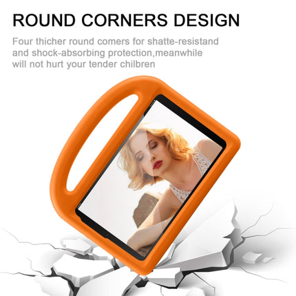 Shockproof EVA Bumper Case with Handle & Holder for Galaxy Tab A 8 (2019) P200 / P205(Orange)-garmade.com