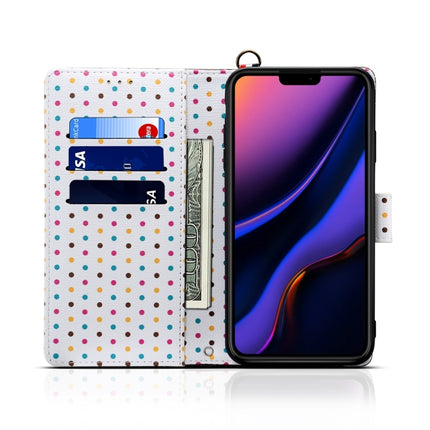 Wave Point Horizontal Flip Leather Case with Card Slots & Holder & Wallet & Lanyard for iPhone 11 Pro Max(Black)-garmade.com