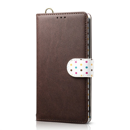 Wave Point Horizontal Flip Leather Case with Card Slots & Holder & Wallet & Lanyard for iPhone 11 Pro Max(Brown)-garmade.com