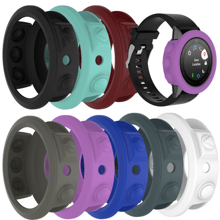 Smart Watch Silicone Protective Case, Host not Included for Garmin Fenix 5S(Black)-garmade.com