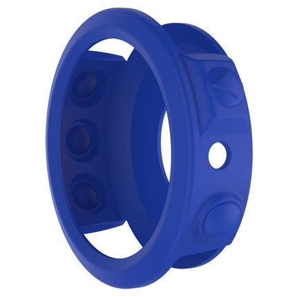 Smart Watch Silicone Protective Case, Host not Included for Garmin Fenix 5S(Dark Blue)-garmade.com