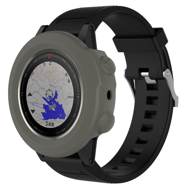 Smart Watch Silicone Protective Case, Host not Included for Garmin Fenix 5X(Grey)-garmade.com