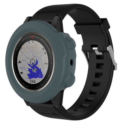 Smart Watch Silicone Protective Case, Host not Included for Garmin Fenix 5X(Navy Blue)-garmade.com