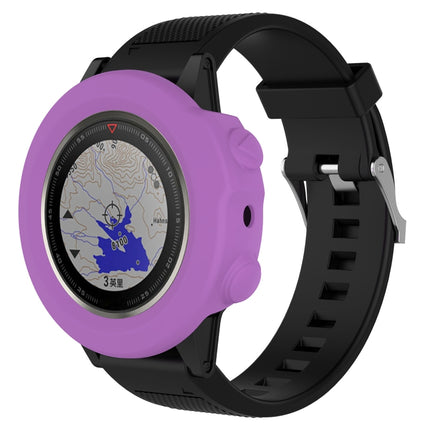 Smart Watch Silicone Protective Case, Host not Included for Garmin Fenix 5X(Purple)-garmade.com