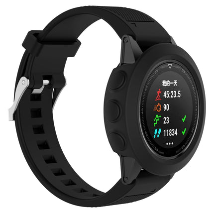 Smart Watch Silicone Protective Case, Host not Included for Garmin Fenix 5(Black)-garmade.com