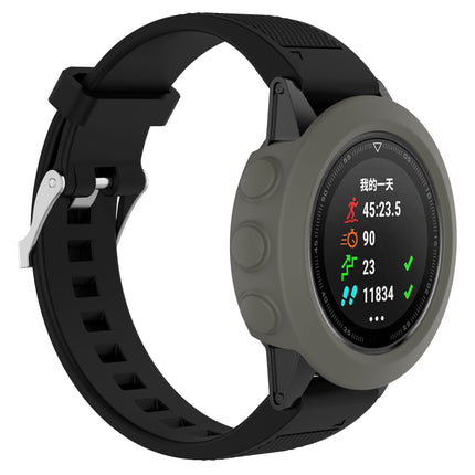 Smart Watch Silicone Protective Case, Host not Included for Garmin Fenix 5(Grey)-garmade.com