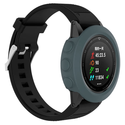 Smart Watch Silicone Protective Case, Host not Included for Garmin Fenix 5(Navy Blue)-garmade.com