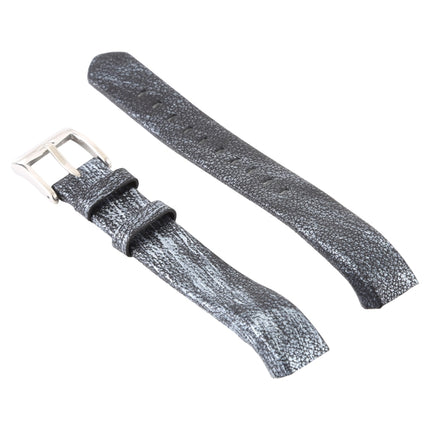 Smart Watch Shiny Leather Watchband for Fitbit Alta(Grey)-garmade.com